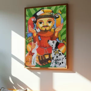 Fine Art São Francisco e os Bichos II