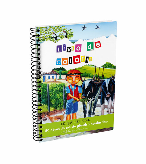 Livro para colorir 50 artes