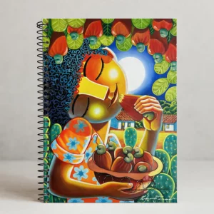 Caderno Caju a luz do luar