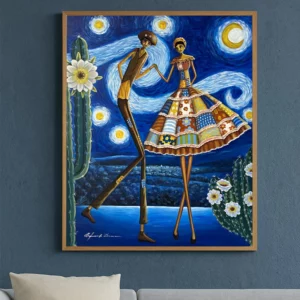 Forró na noite estrelada