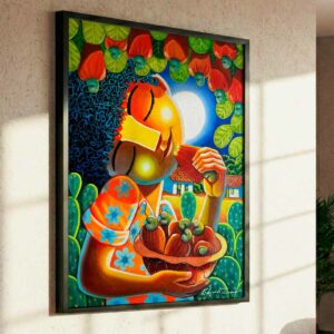 Fine Art  Caju sob a luz do luar