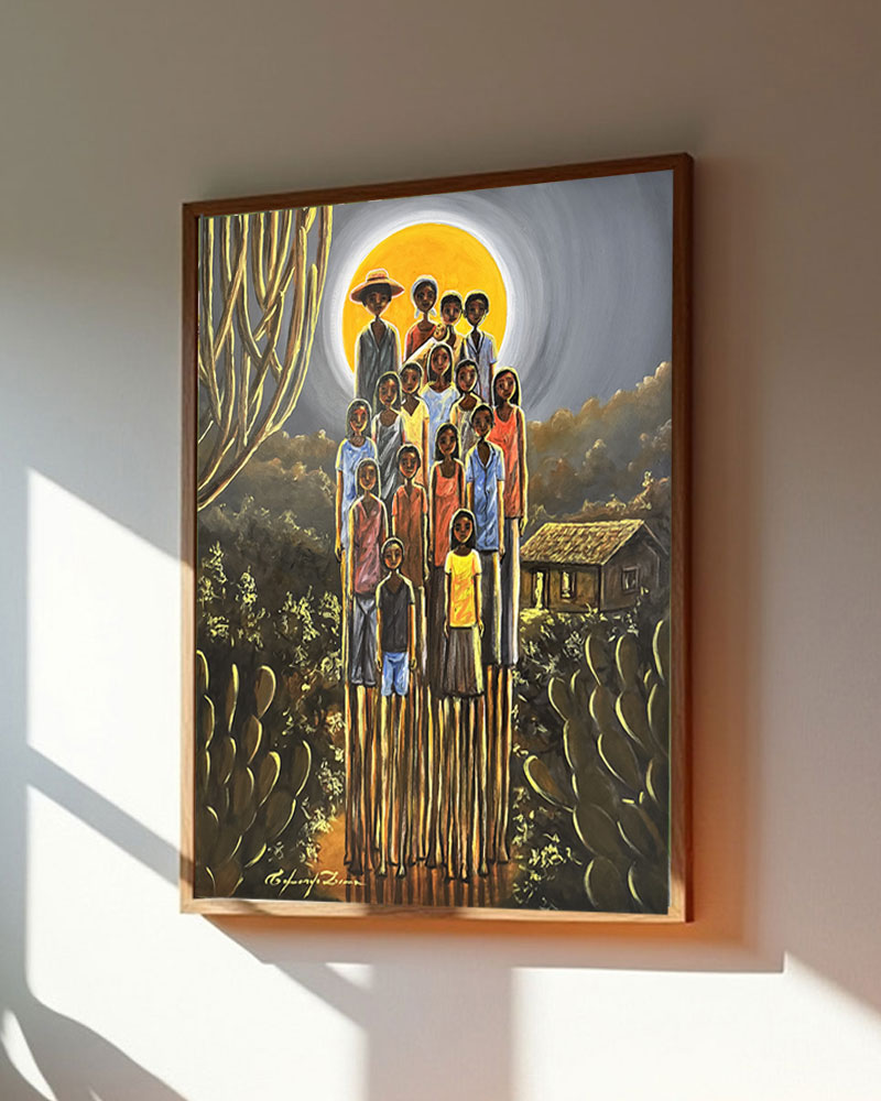 Pintura Família do sertão