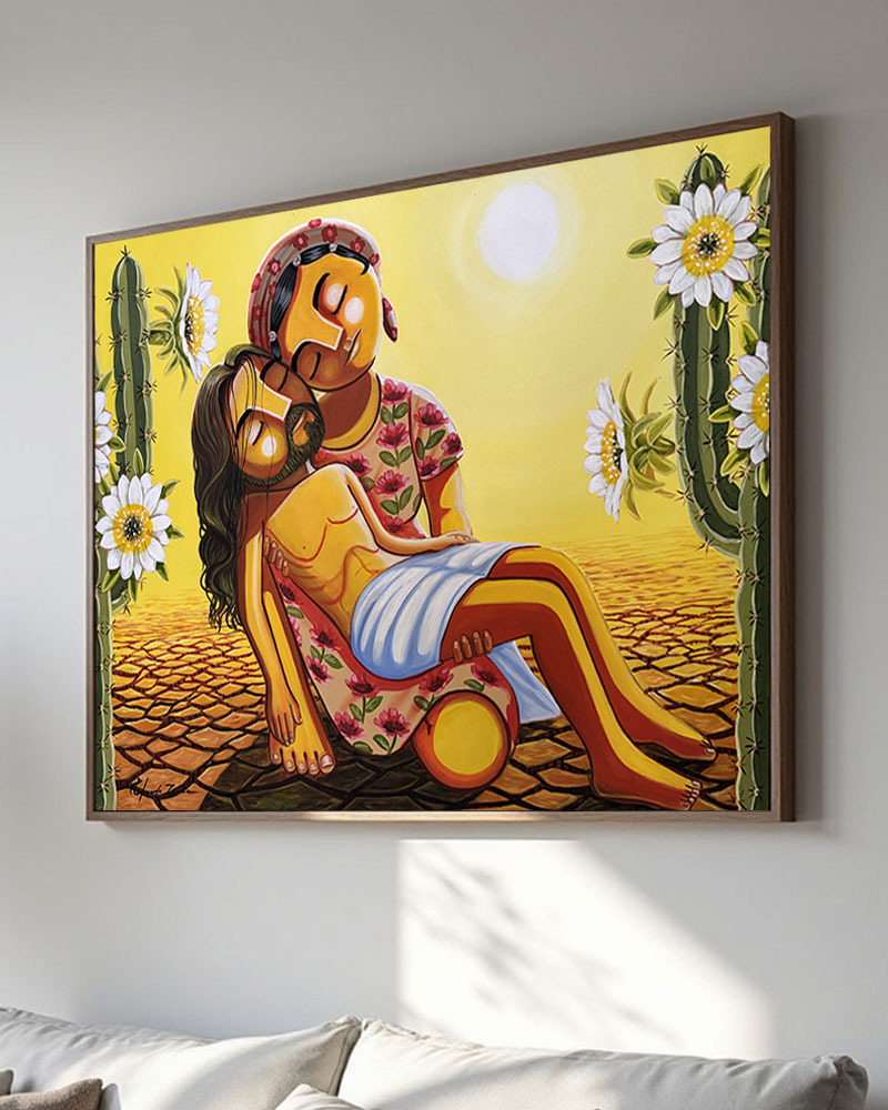 Pintura Piedade (pietá) - Medalha de prata