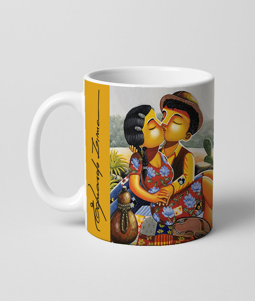 Caneca o beijo no sertão