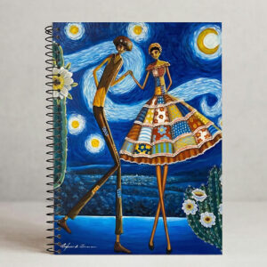 Caderno Forró sob a noite estrelada