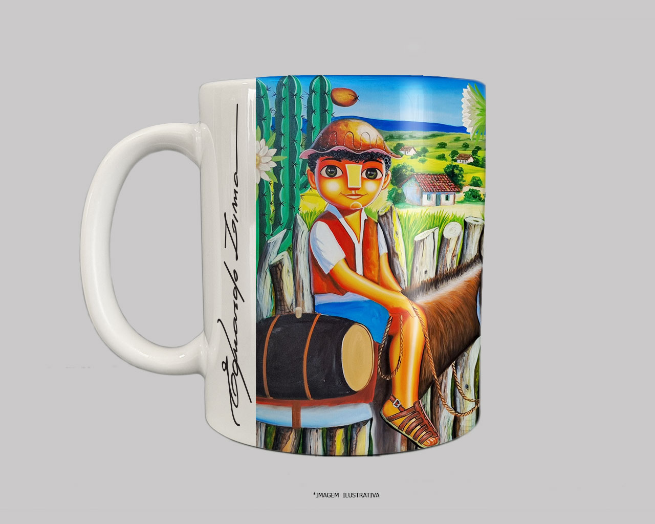Coleção Canecas O menino e o jumento - Imagem 4