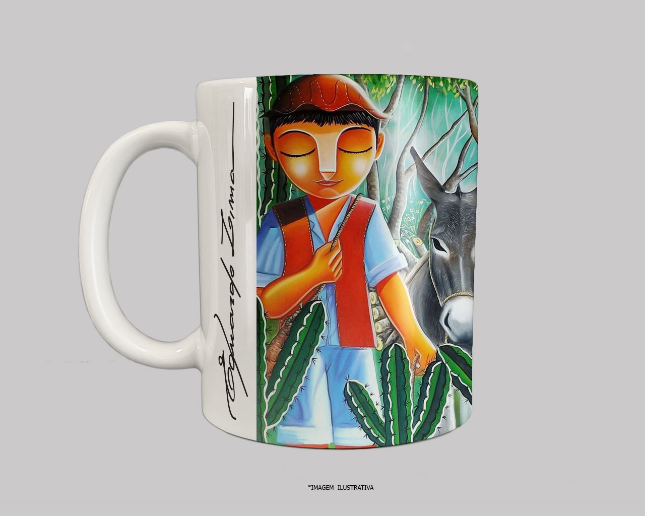 Coleção Canecas O menino e o jumento - Imagem 2