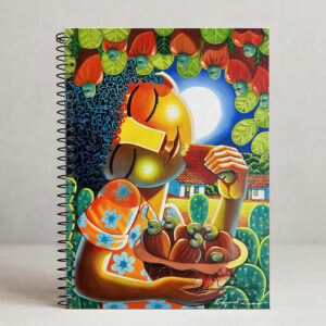 Caderno Caju a luz do luar